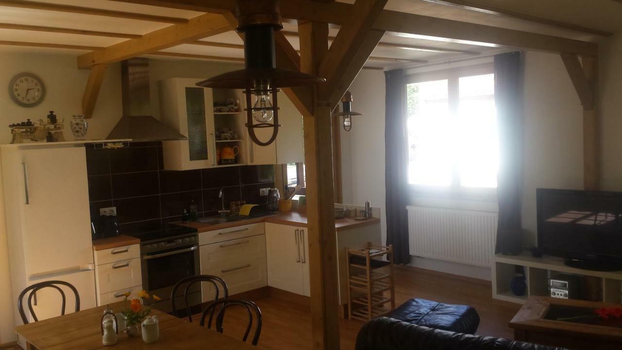 Ferienwohnung Mit Fitness Λειψία Εξωτερικό φωτογραφία